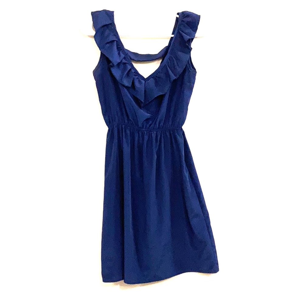 Casual navy blue dress- rue 21
